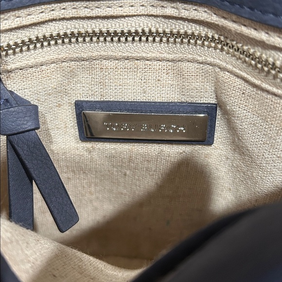 Tory Burch suede Crossbody Bag Purse - Picture 6 of 7